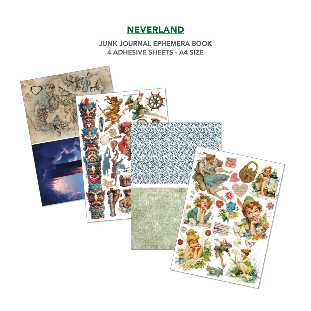 Neverland Ephemera Book