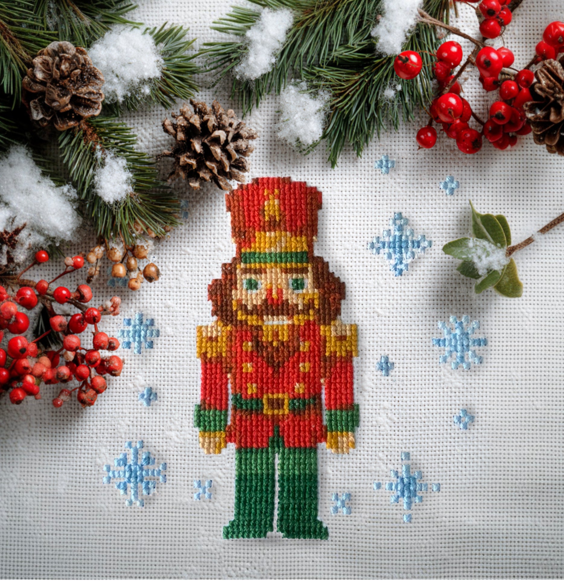 The Nutcracker Cross Stitch Kit