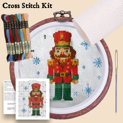 The Nutcracker Cross Stitch Kit