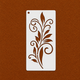 Ornamental Vine Stencil