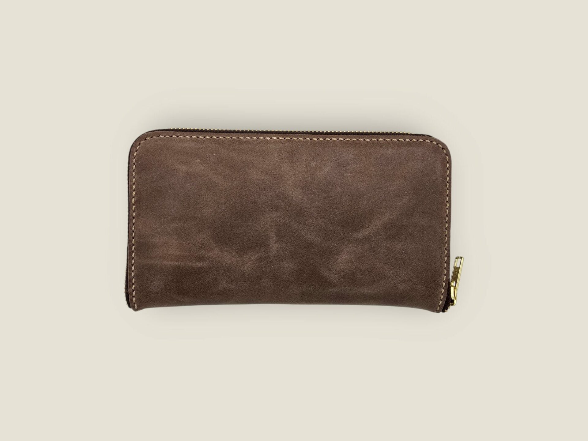 Zipper Wallet – Chocolate