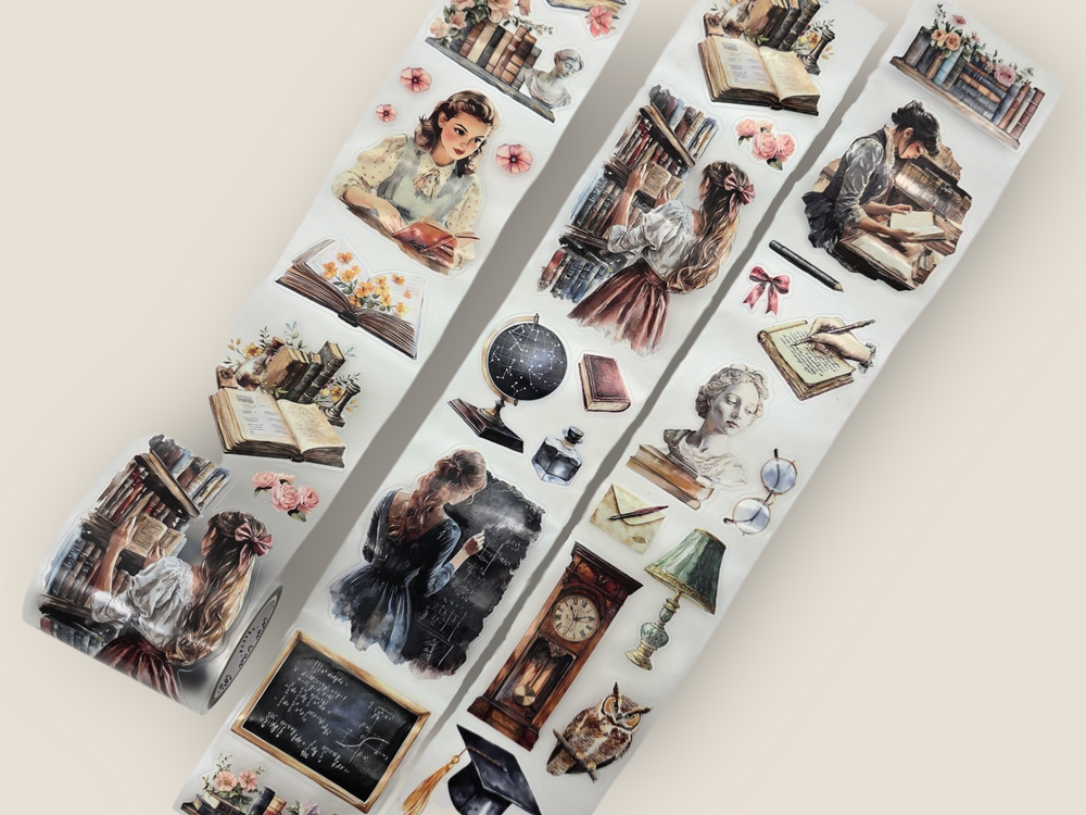 Light Academia Transparent Tape