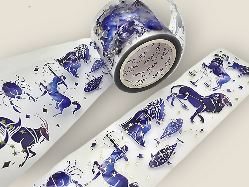 Fantasy Constellation Transparent Tape
