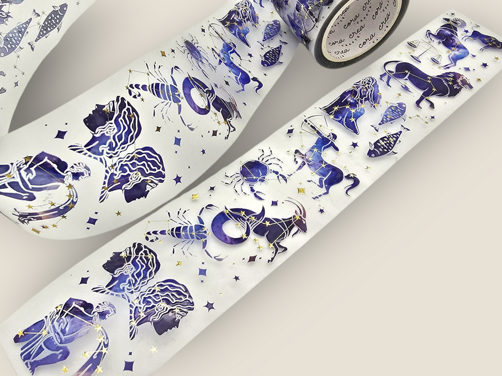 Fantasy Constellation Transparent Tape