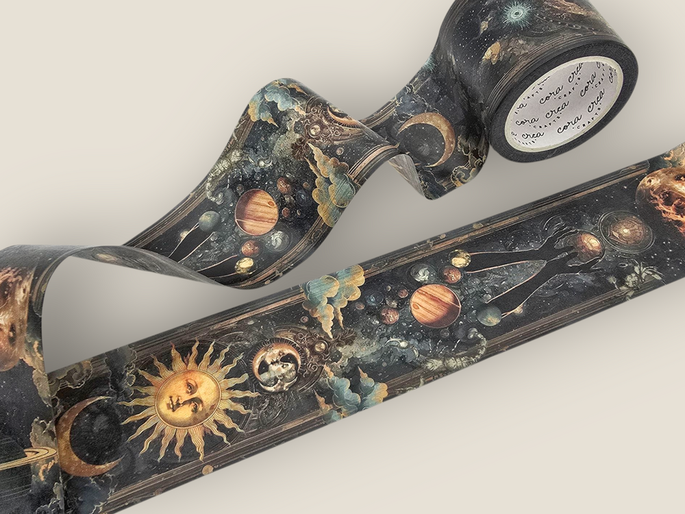 Outer Space Mystical Washi Tape