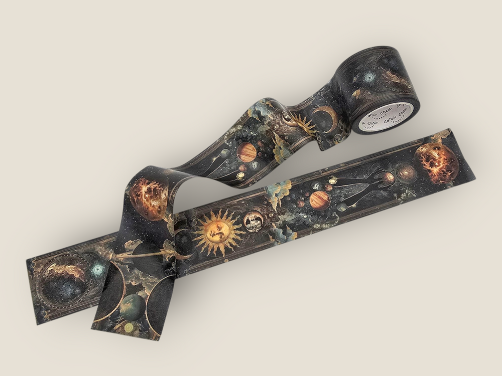 Outer Space Mystical Washi Tape