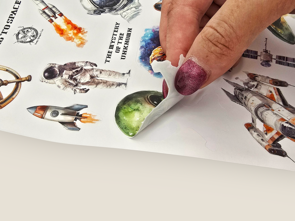 Going To Space Sticker Sheet