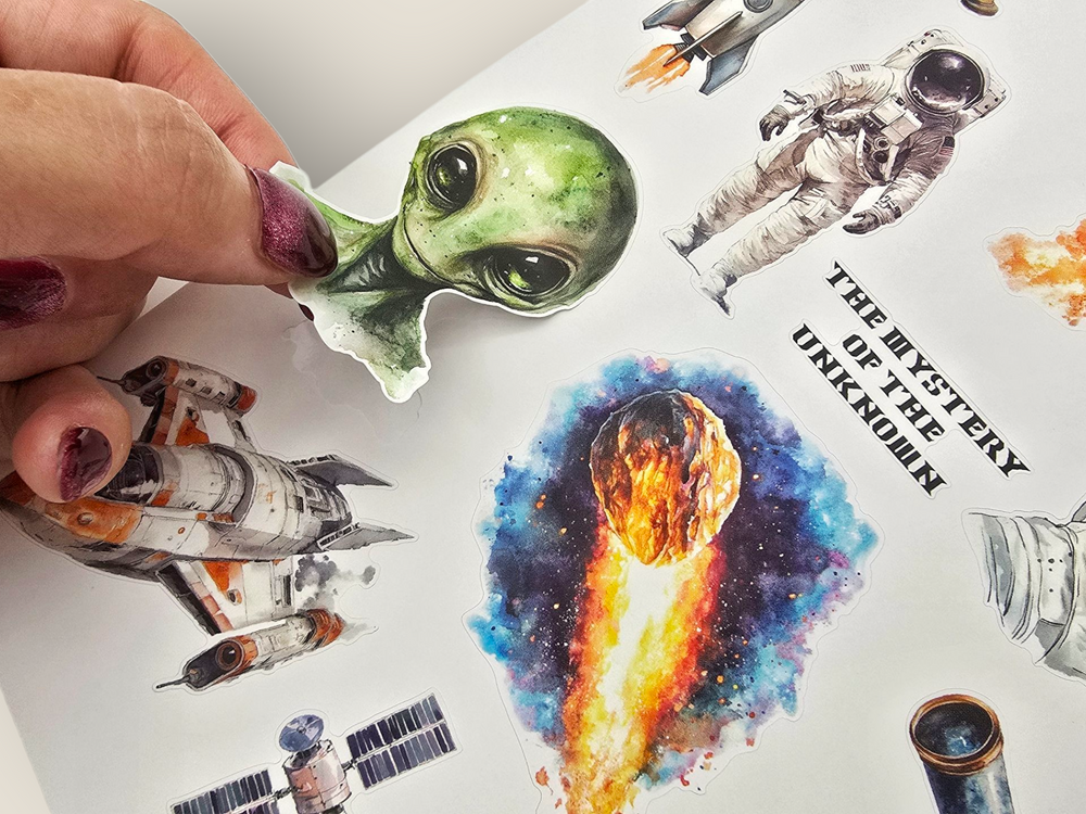 Going To Space Sticker Sheet