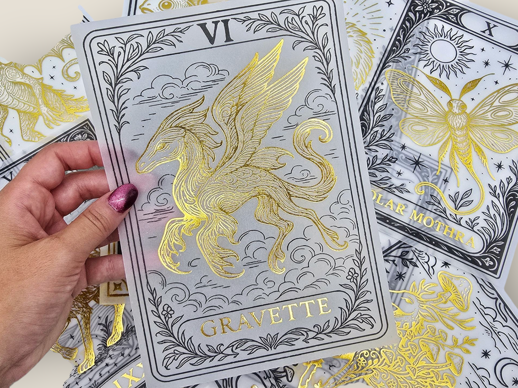 Space Creature Foil Vellum Set