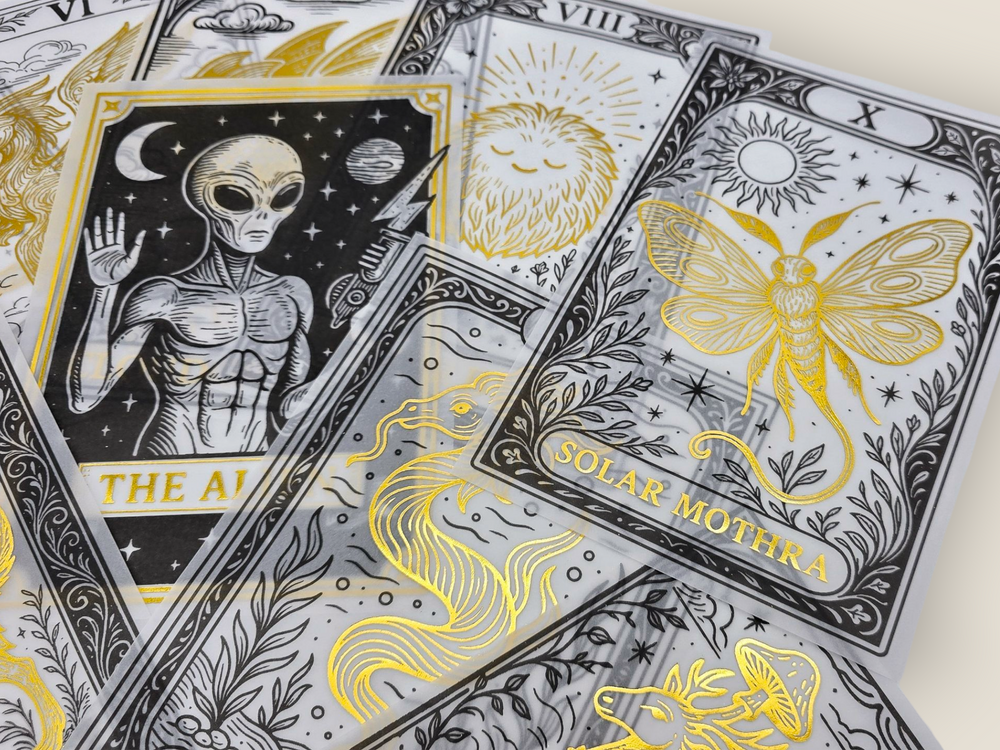 Space Creature Foil Vellum Set