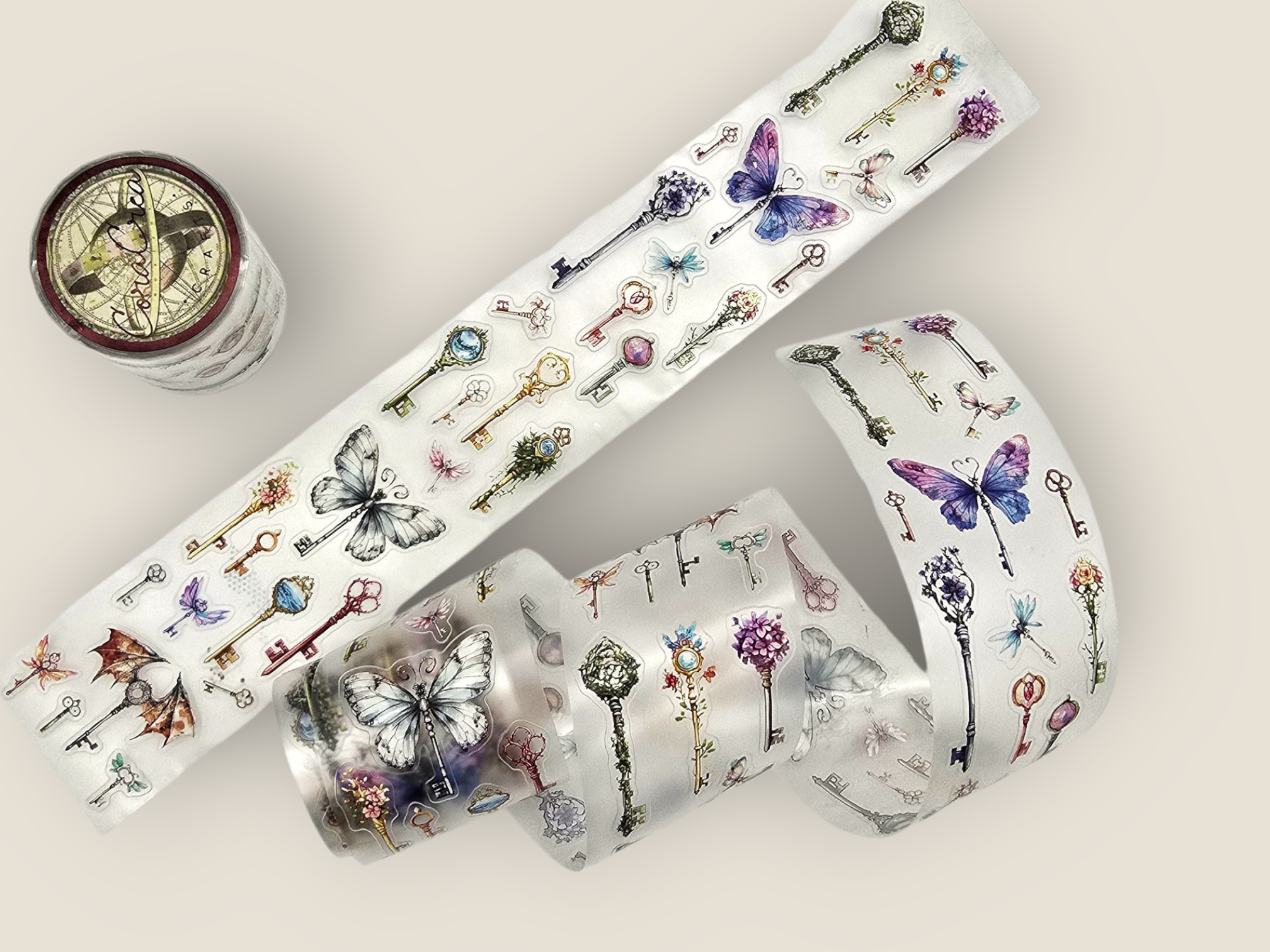 Keys Transparent Tape
