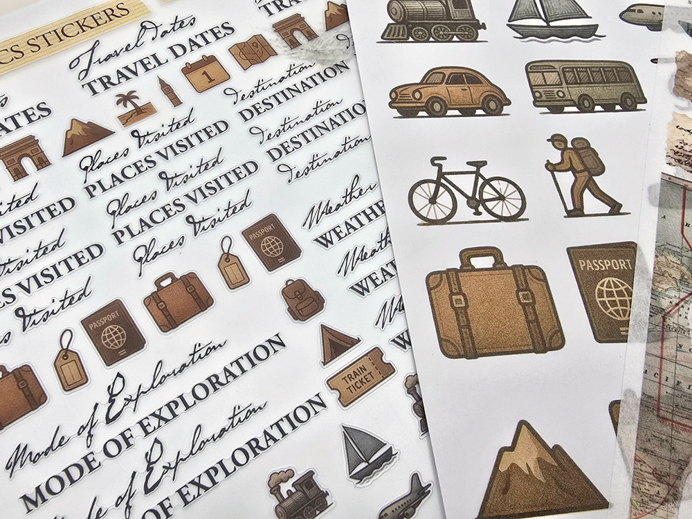 Travel Basic Stickers