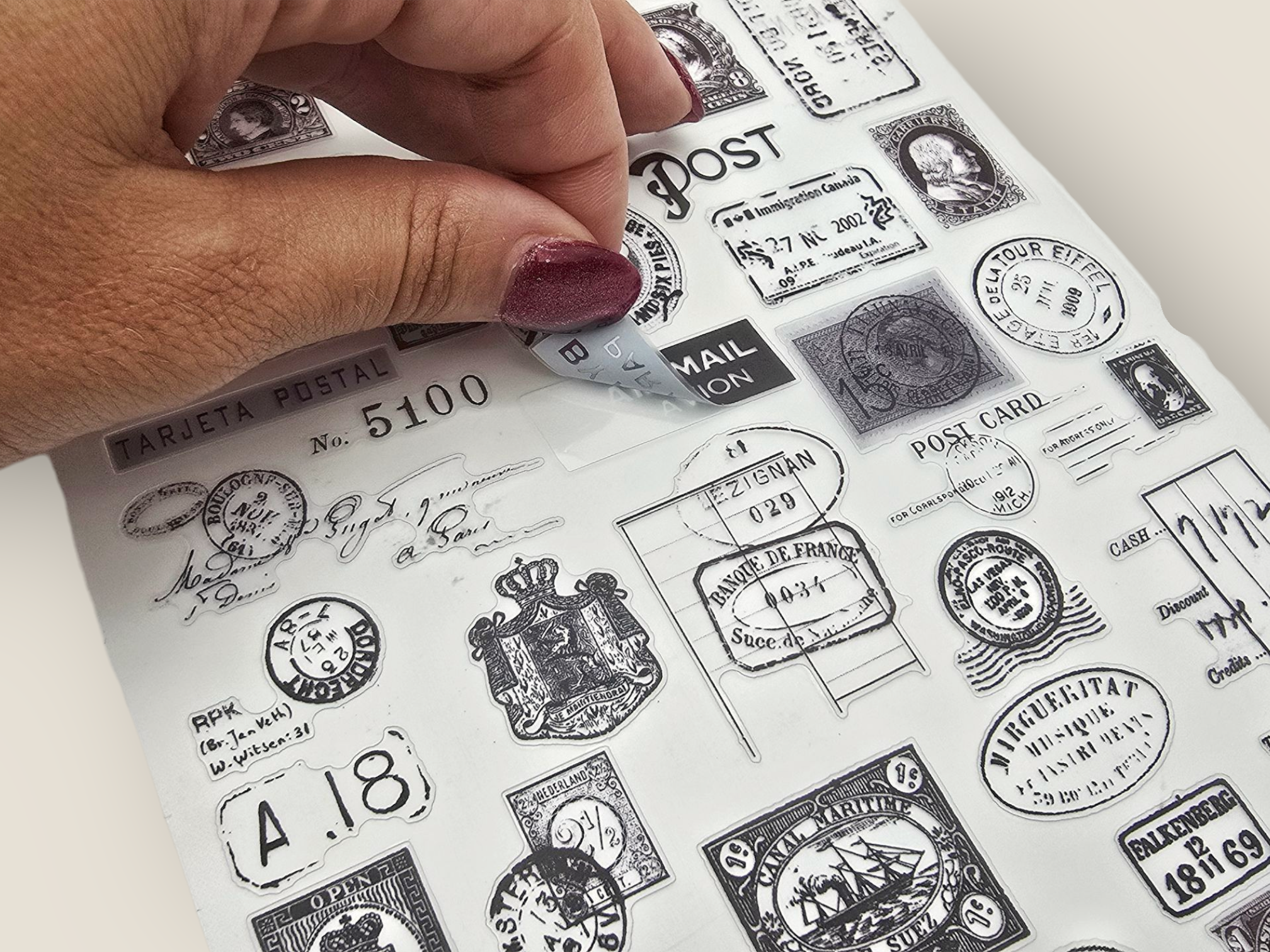 Letter Basic Stickers