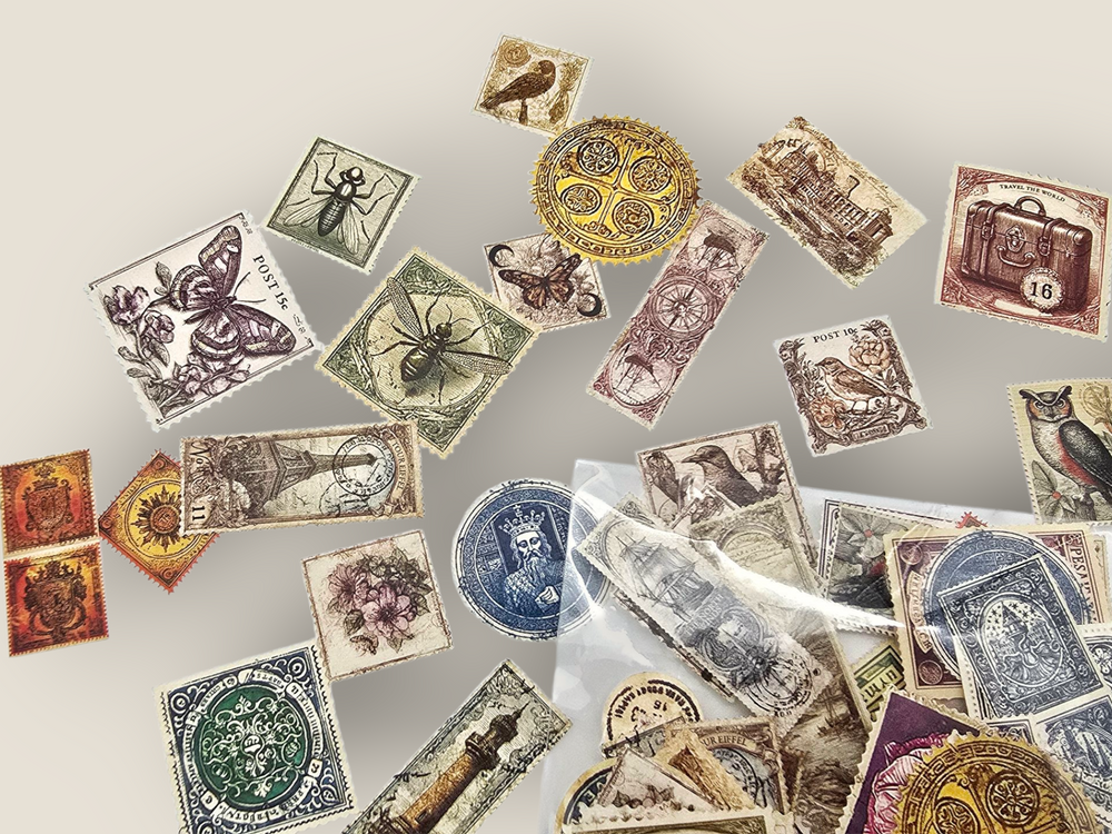 Stamps Paper Cutouts