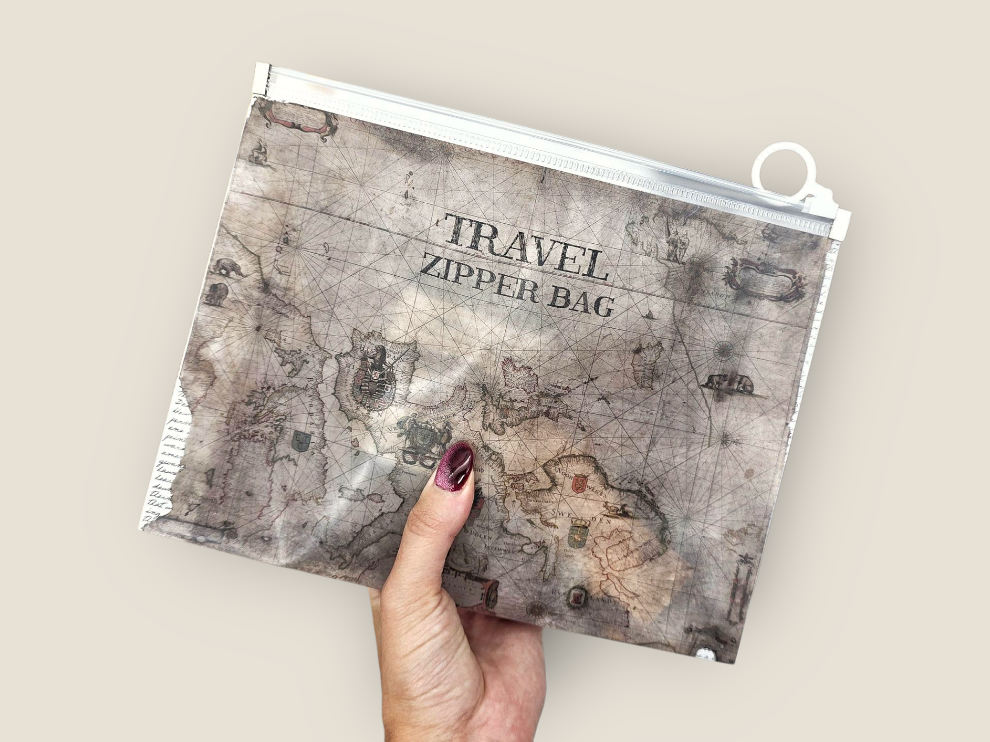 Travel Zipper Envelope
