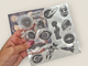 Space Clear Stamps