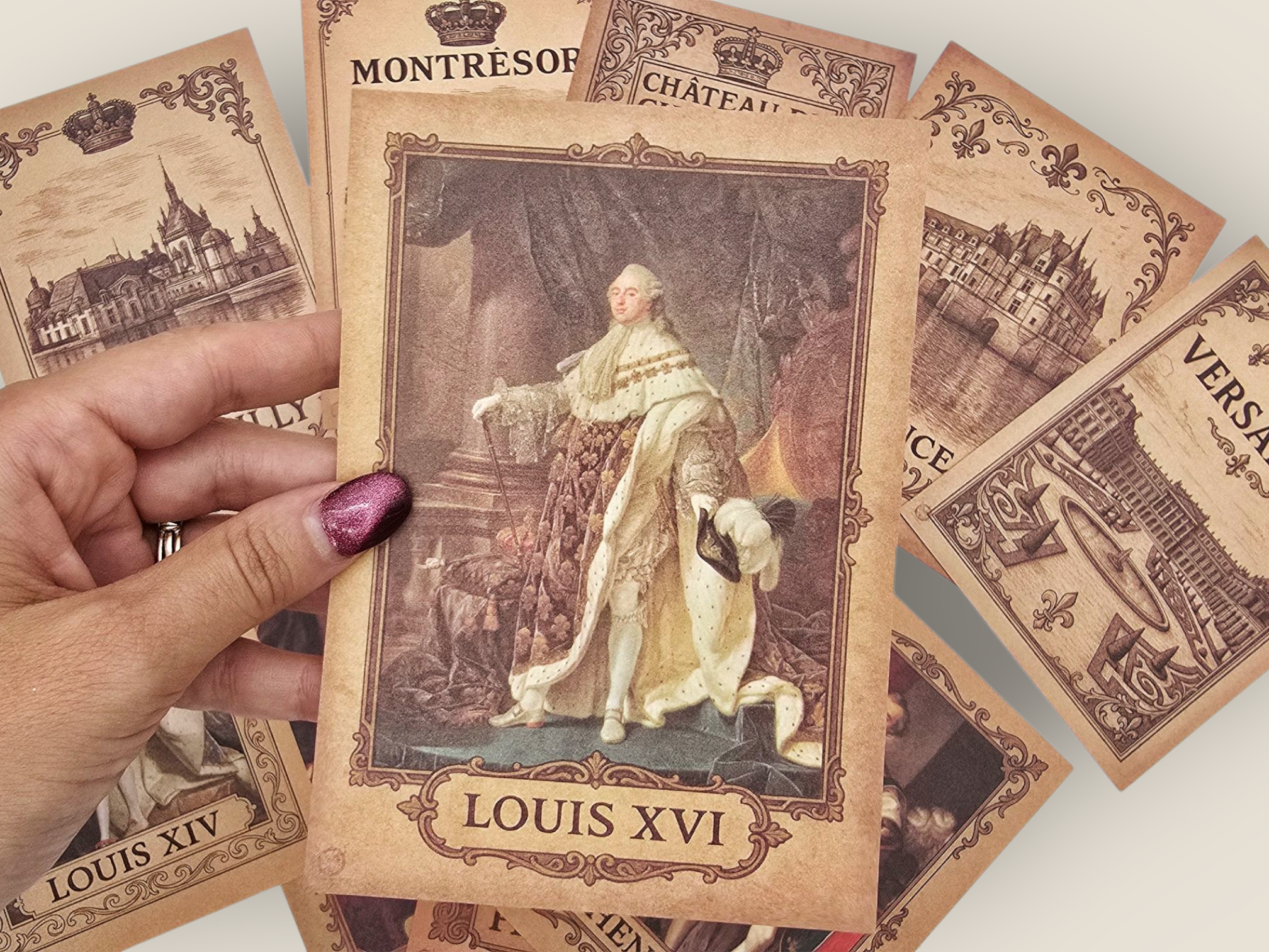 French Royalty Paper Set