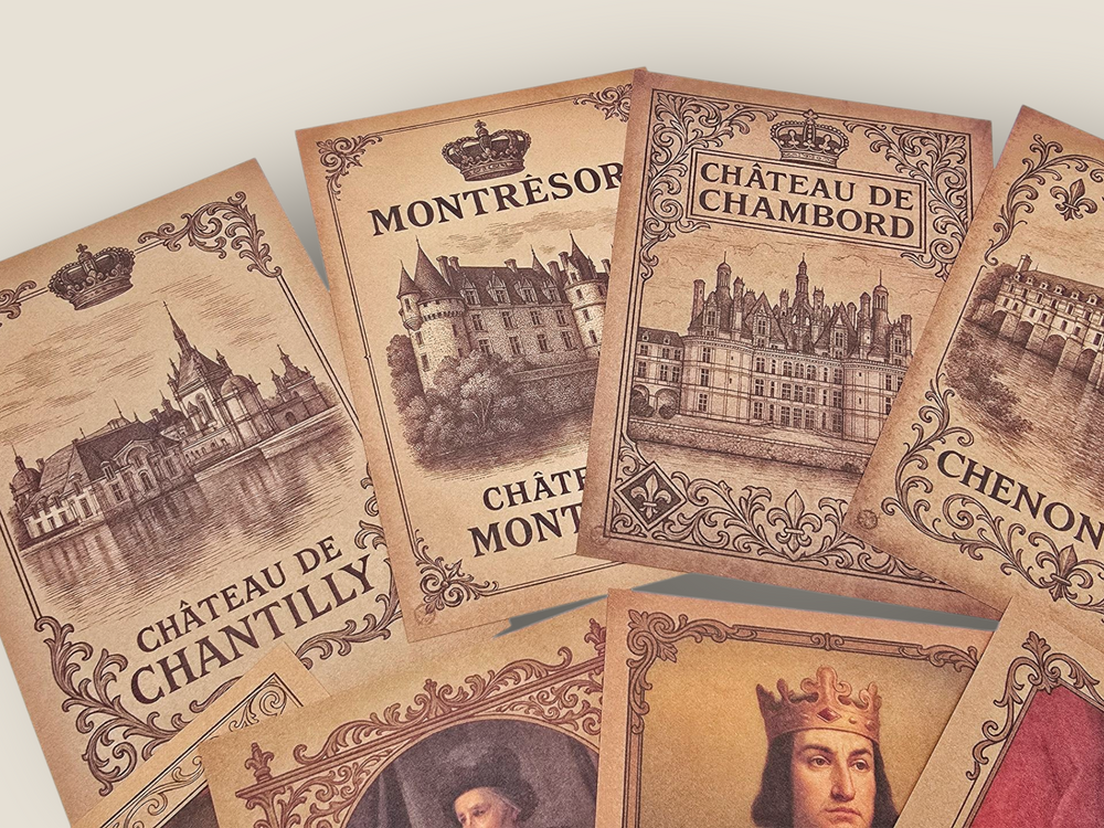 French Royalty Paper Set