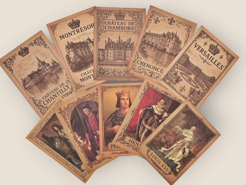 French Royalty Paper Set