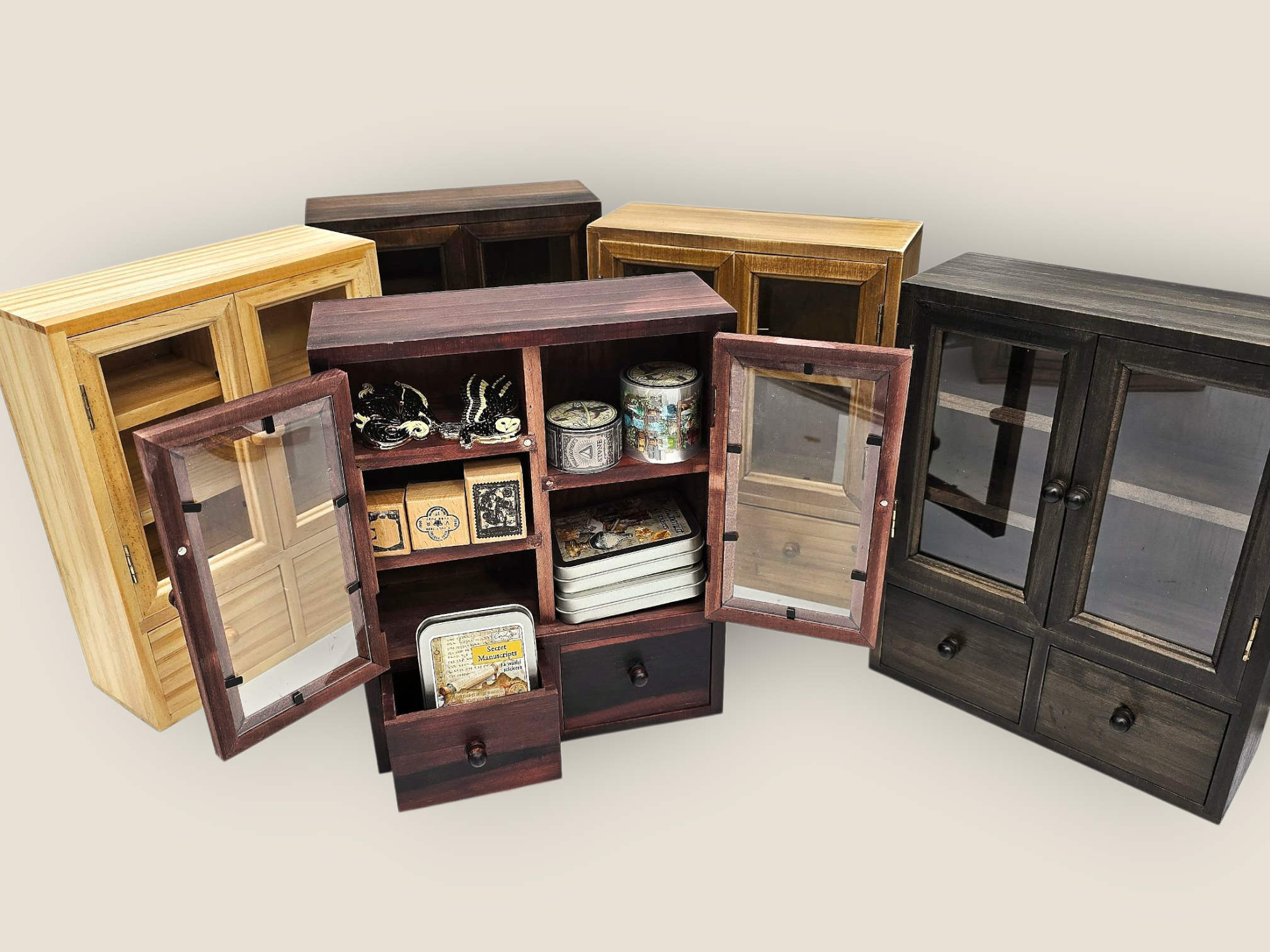 Mini Wooden Cabinet