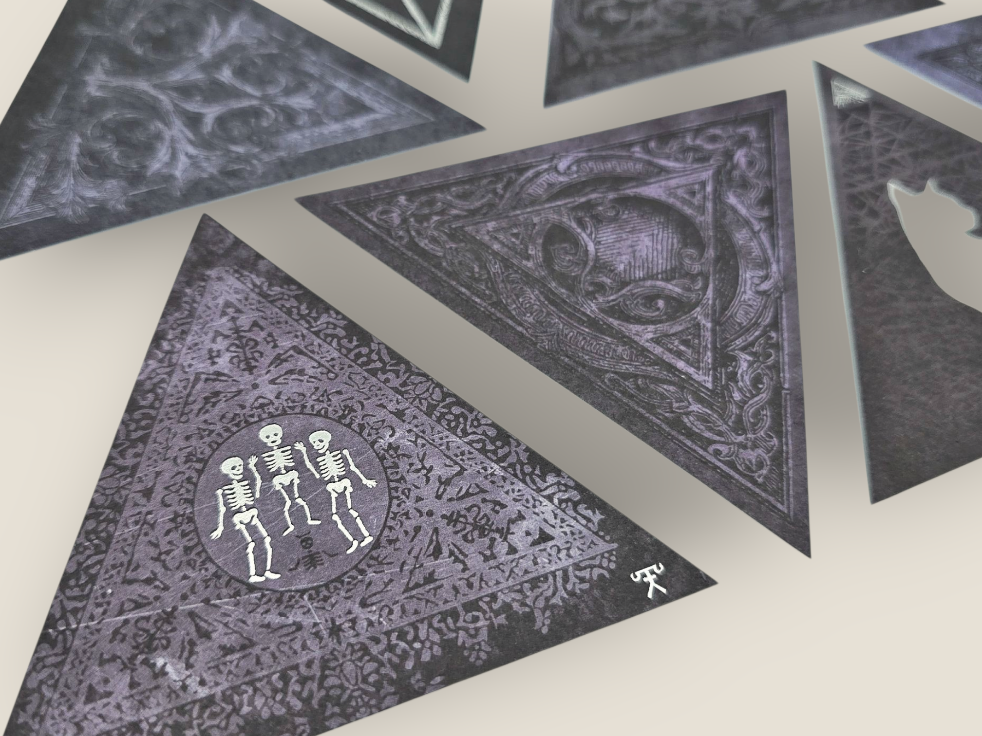 Trinity of Shadows Cutout Papers