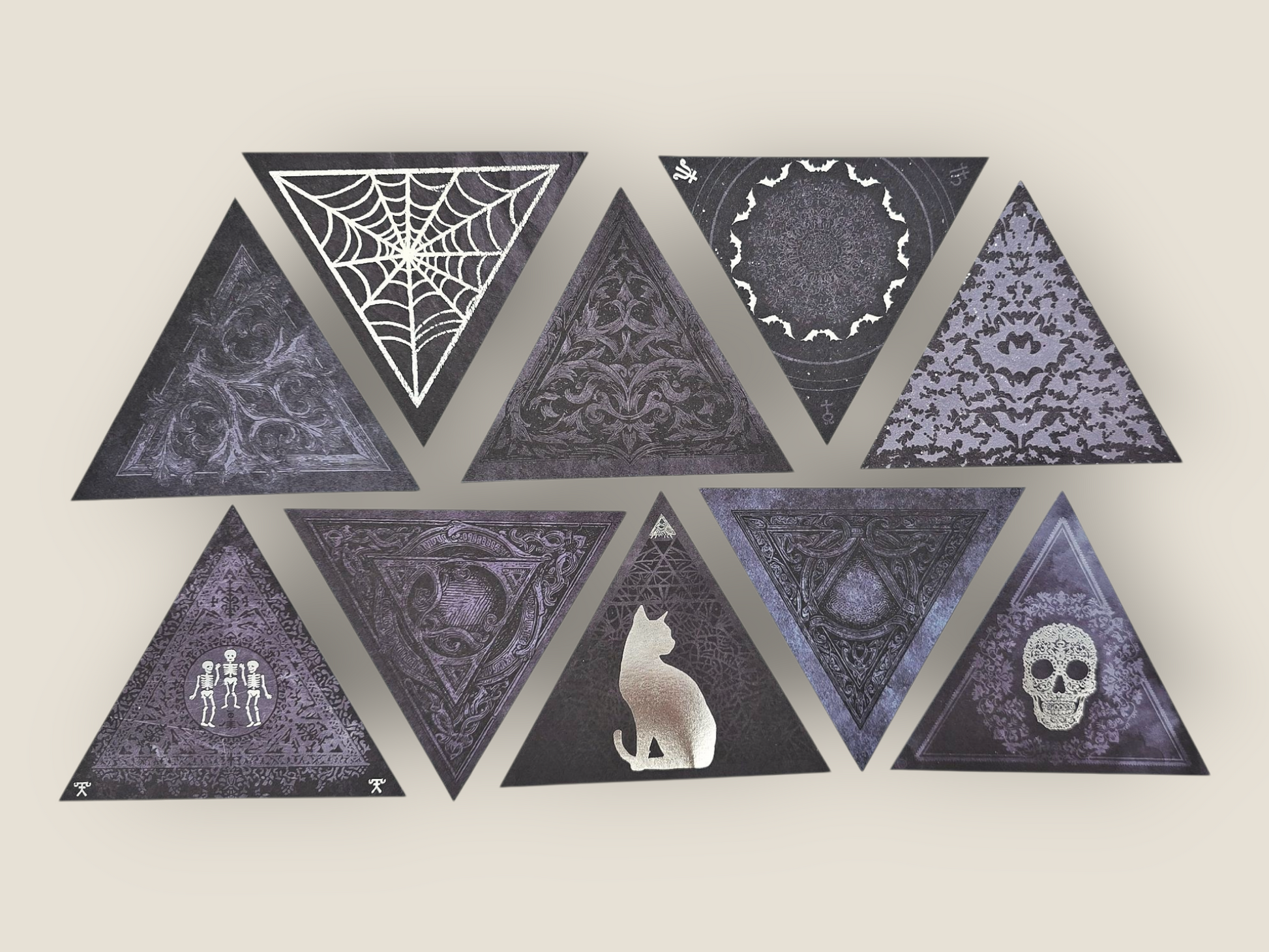 Trinity of Shadows Cutout Papers