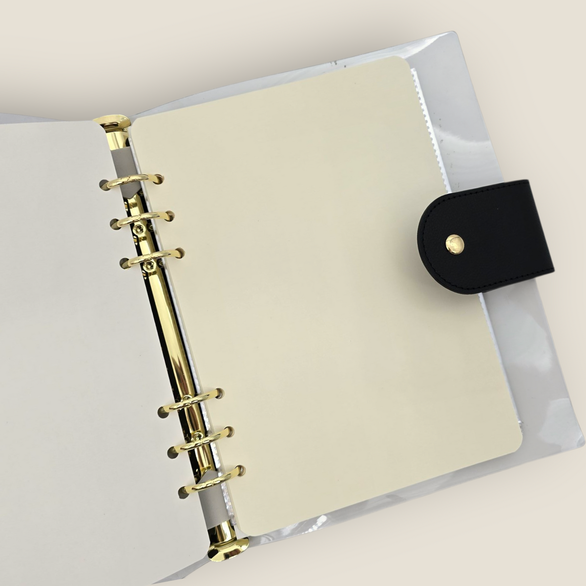 Book Paper Insert A5 Paper Inserts (Cream & Black) — Journals | CoraCrea