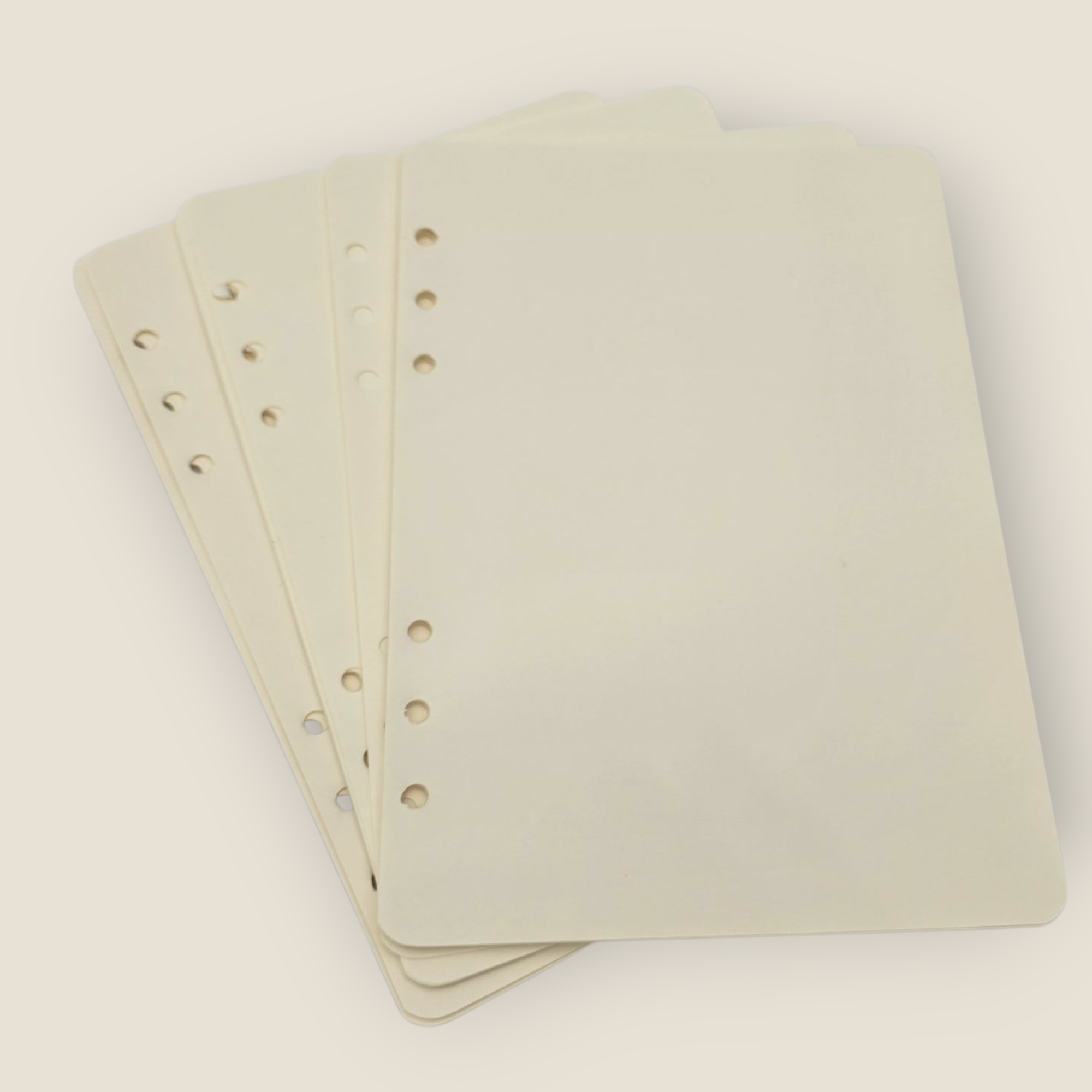A5 Paper Inserts (Cream & Black)