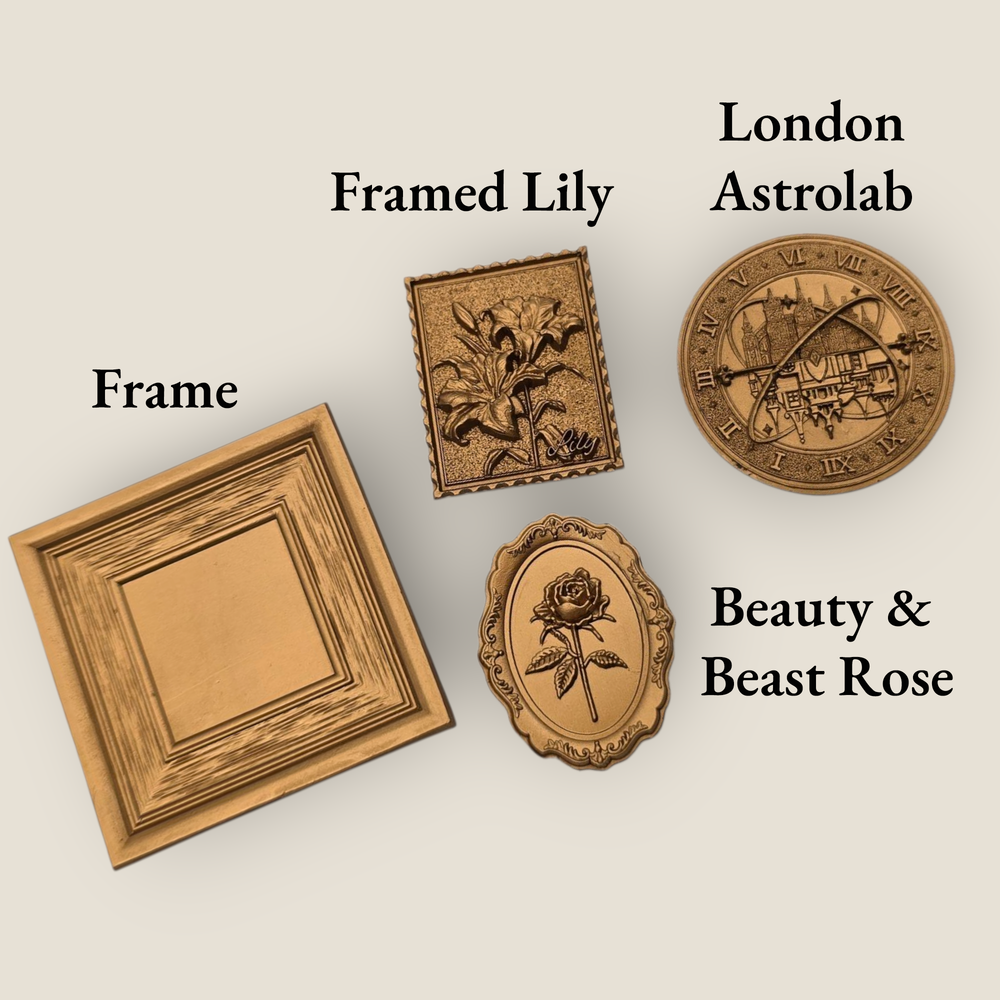 Vintage Faux-Wax Stickers