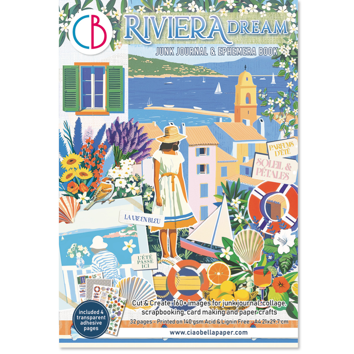 Riviera Dream Ephemera Book