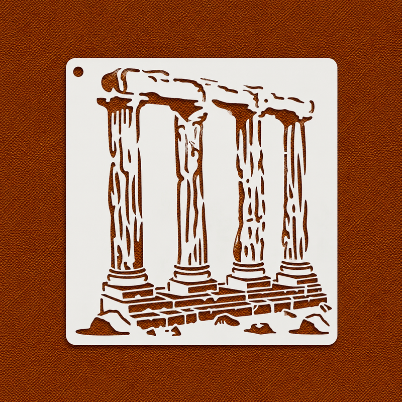 Ruins of Olympus Stencil