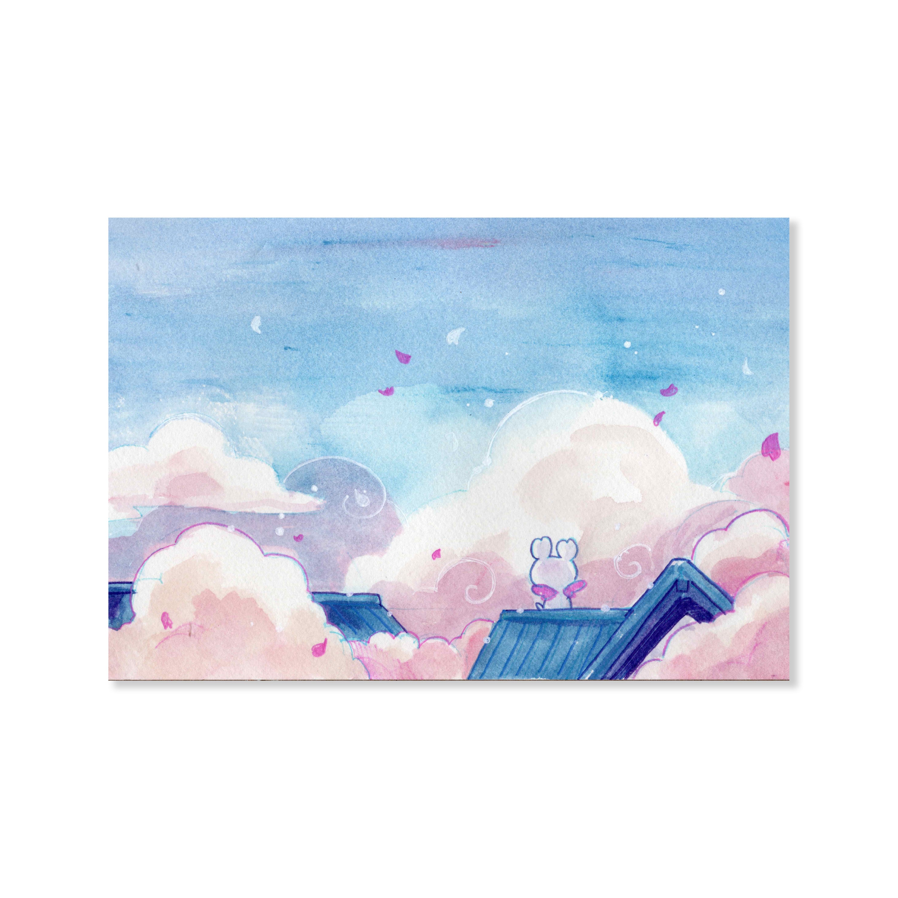 Sakura Street Postcards — Greeting Cards | CoraCreaCra