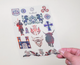 Scotland Tartan Sticker Sheet