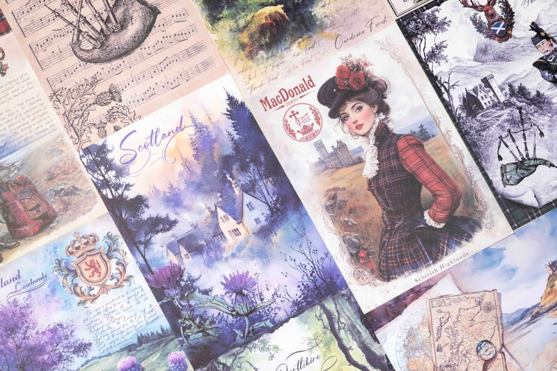Scotland Paper Set