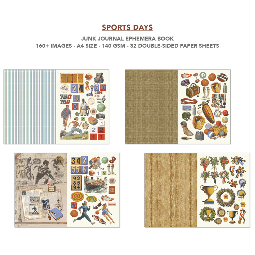 Sports Days Ephemera Book