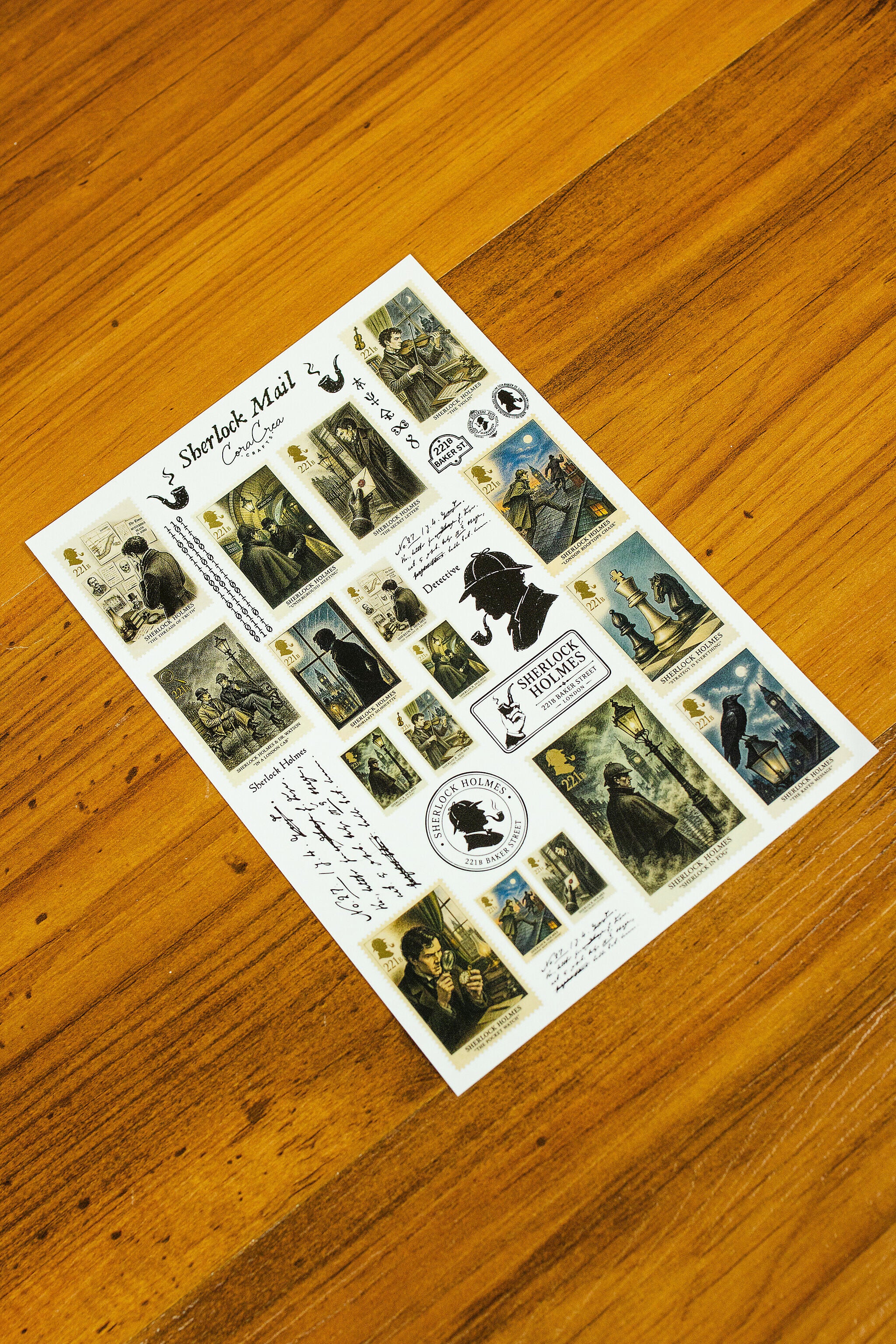 Sherlock's Post Sticker Sheet