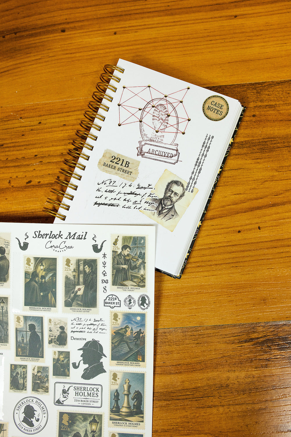 Sherlock's Post Sticker Sheet - detail 4