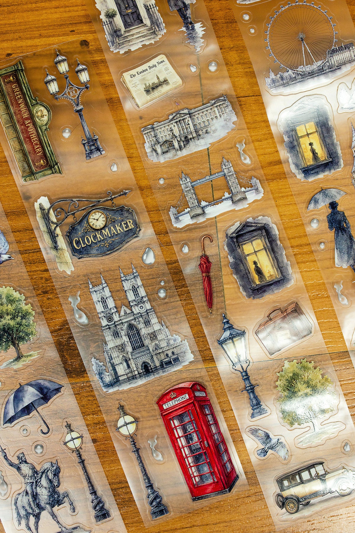 London Transparent Tape - detail 3