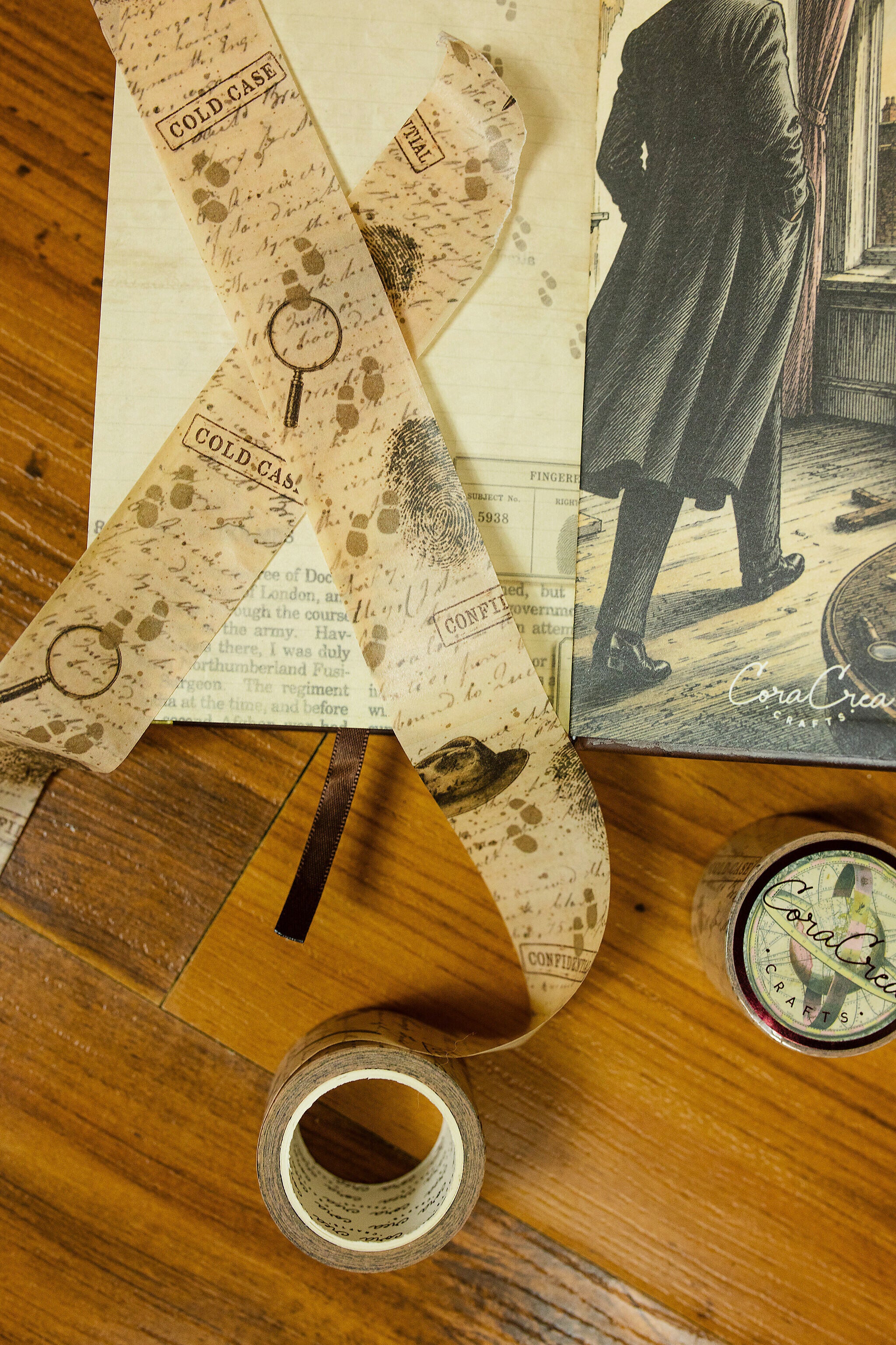 Detective Notes Washi Tape - detail 2