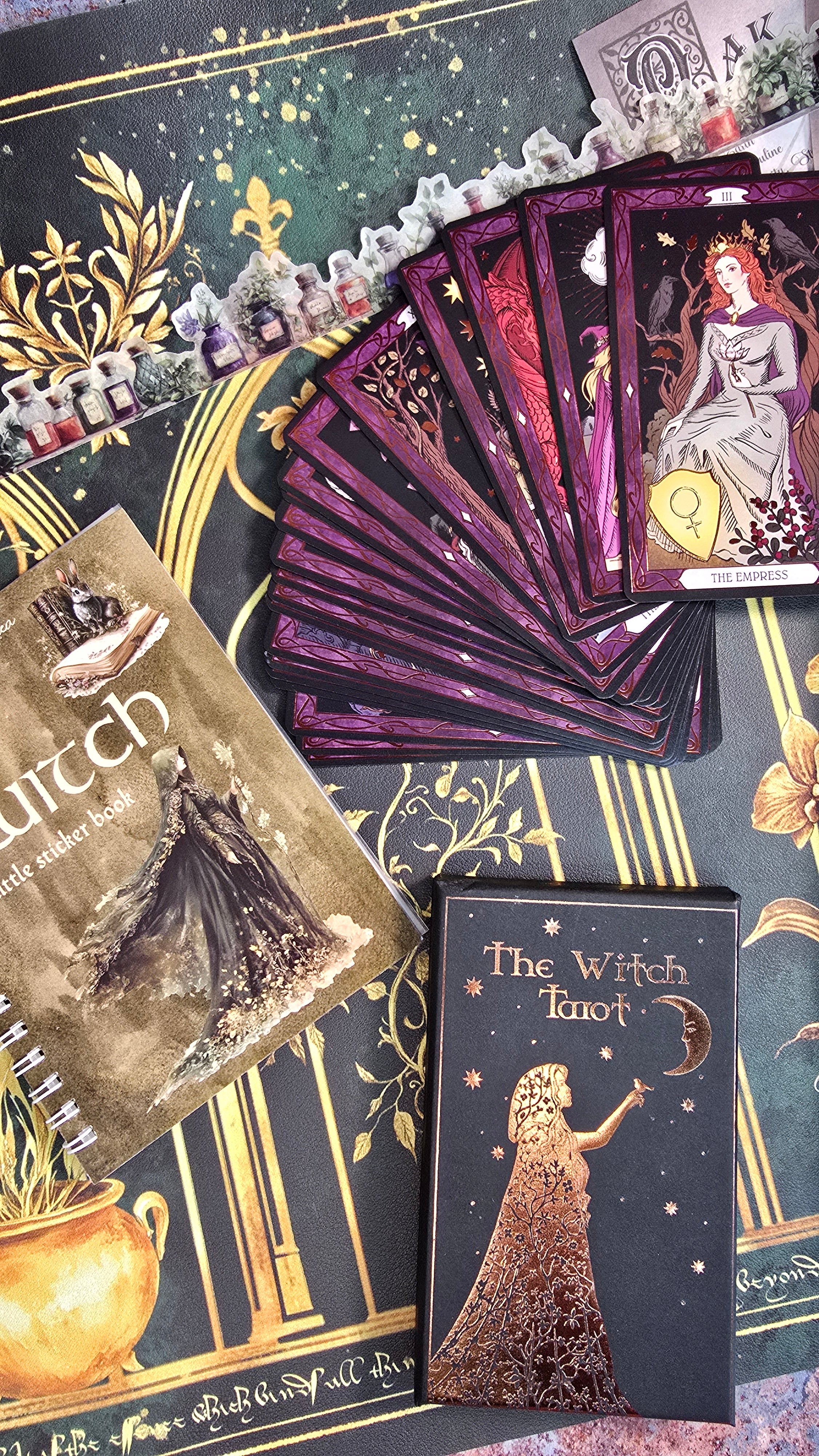 cha⭐︎taroさま 専用 Witch Tarot Deck – Papers | CoraCreaCrafts