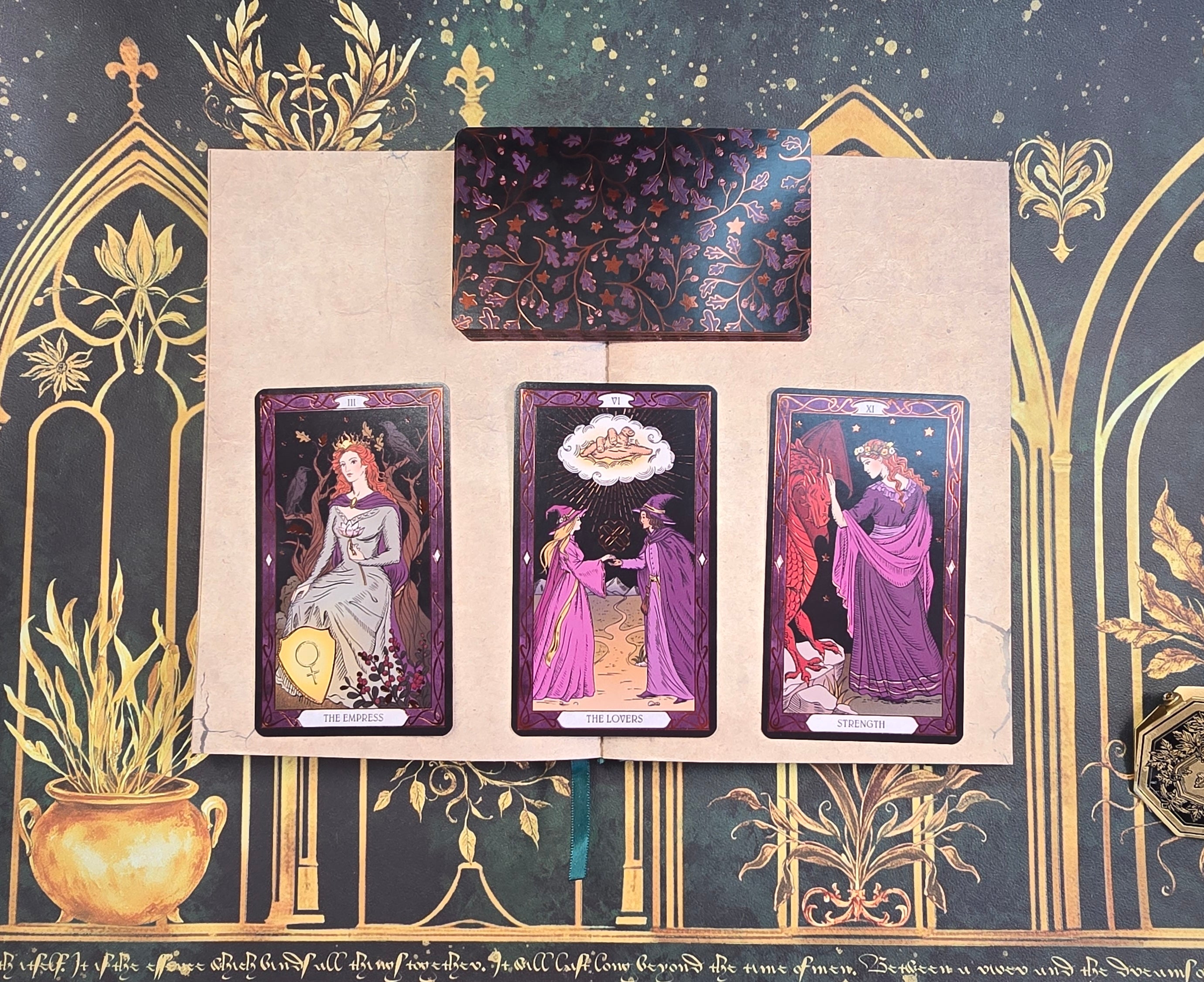 Witch Tarot Deck – Papers | CoraCreaCrafts