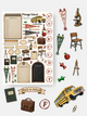 Vintage School Sticker Sheet