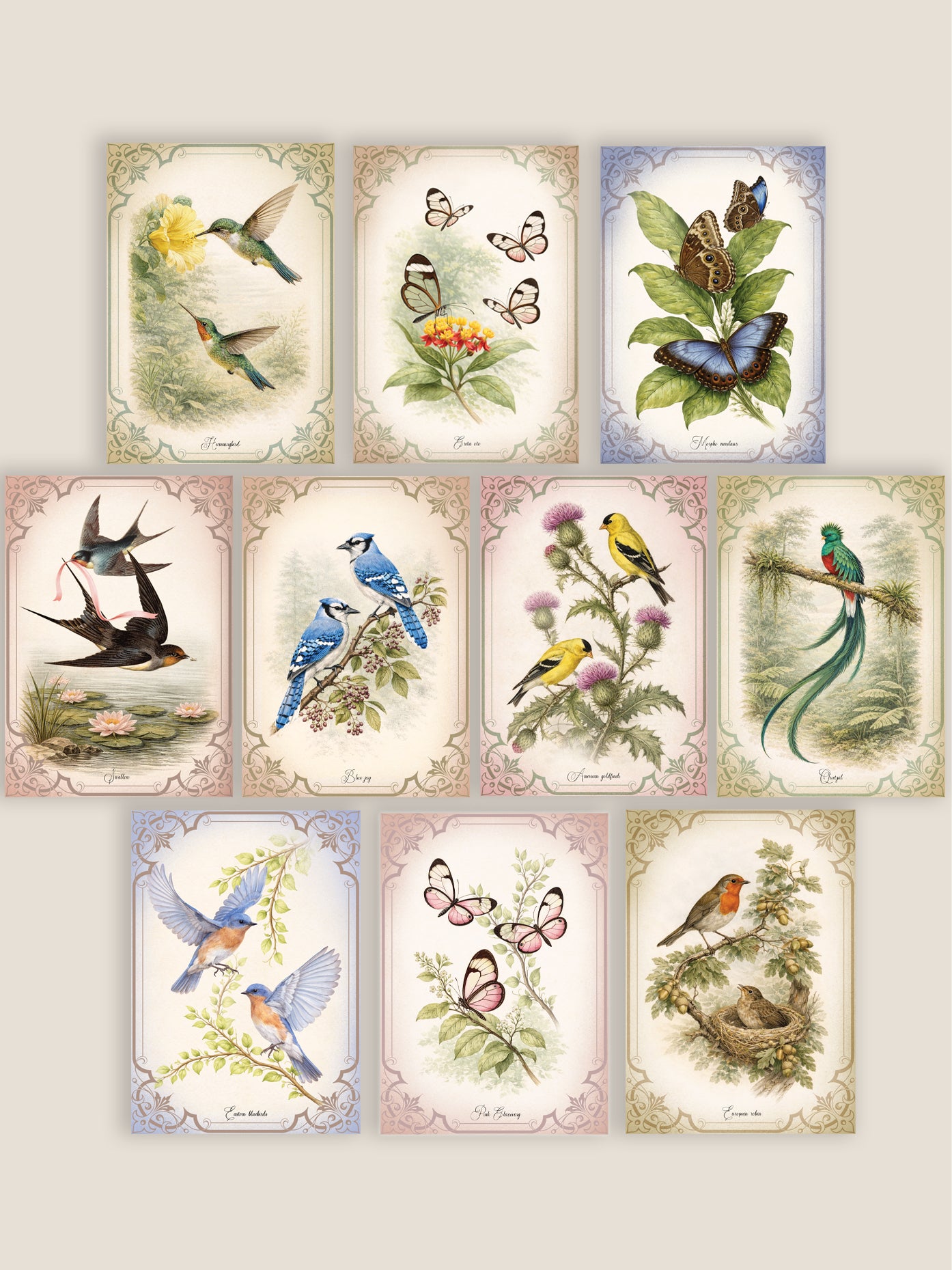 Vintage Spring Postcards