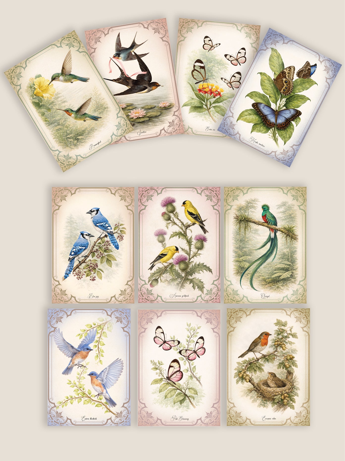 Vintage Spring Postcards