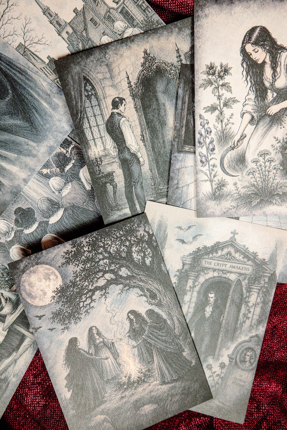 Gothic Lithographs Paper Set - detail 1