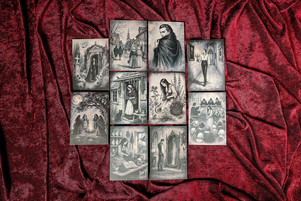 Gothic Lithographs Paper Set - detail 4