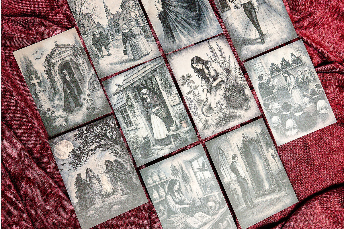 Gothic Lithographs Paper Set - detail 5
