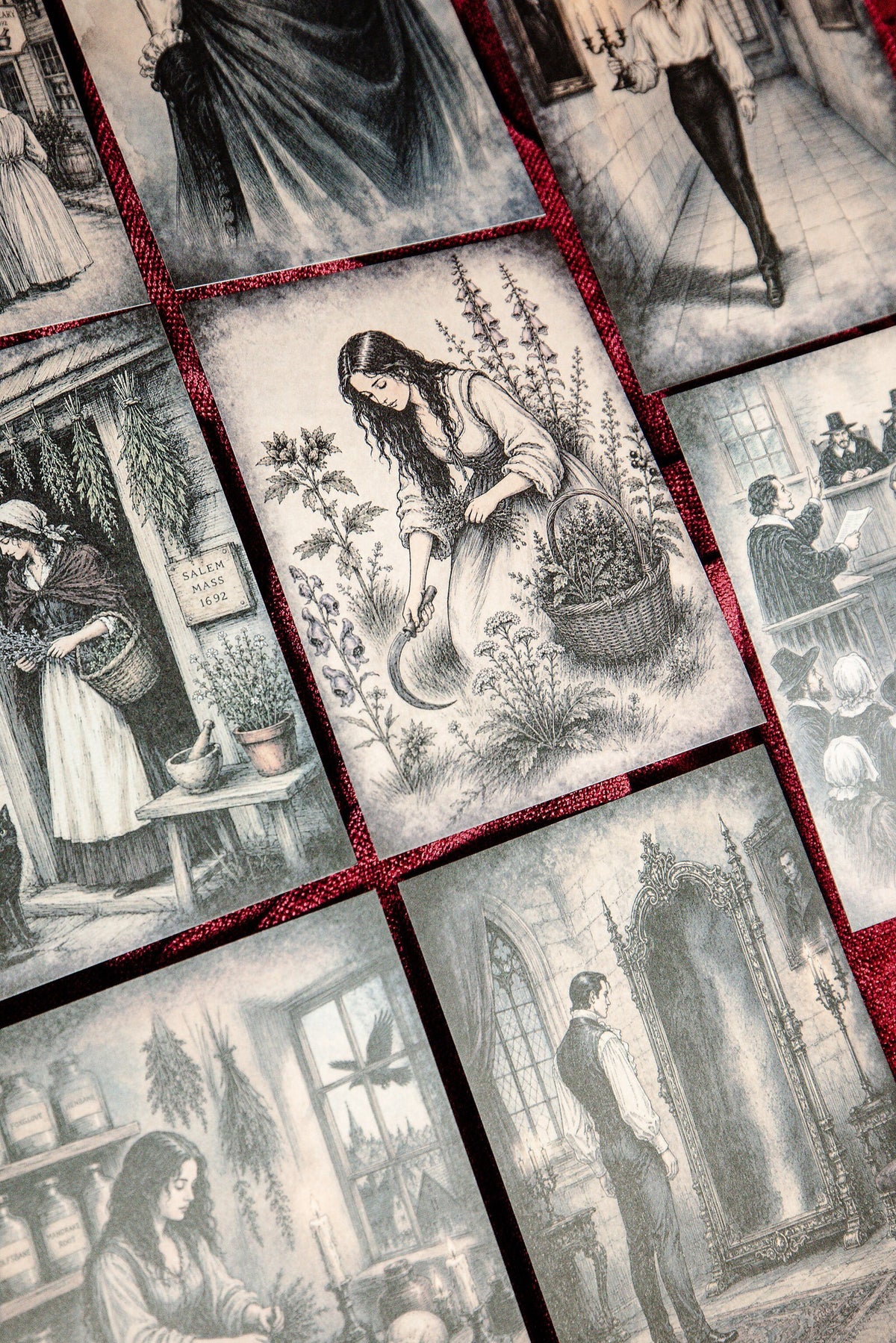 Gothic Lithographs Paper Set - detail 6