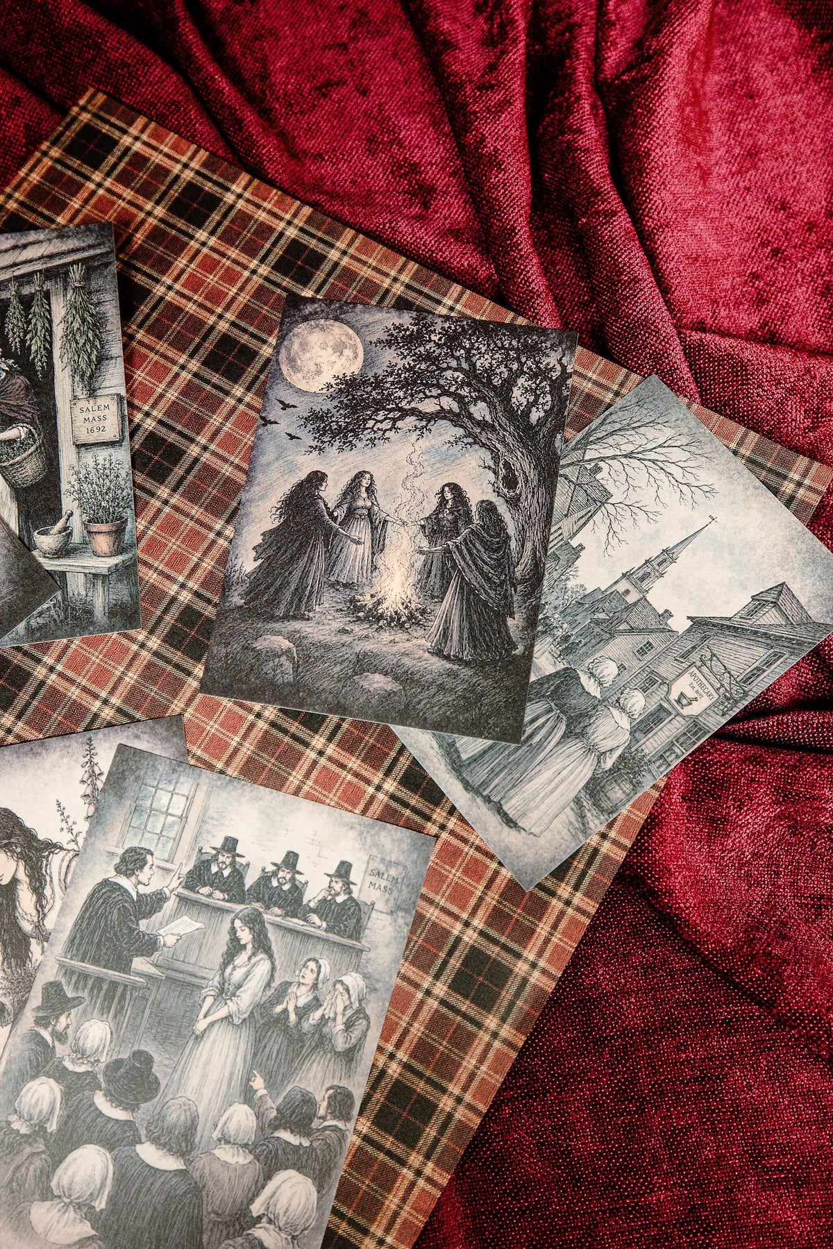 Gothic Lithographs Paper Set - detail 8