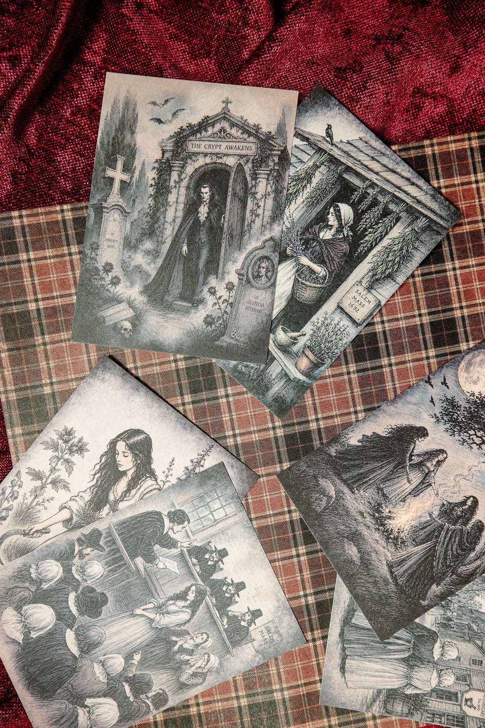 Gothic Lithographs Paper Set - detail 11